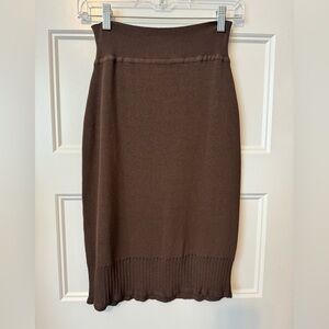 Lous Féraud Knit Pencil Skirt Size 8